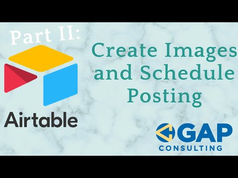 Social Media Automation Part 2 - Create images and posts