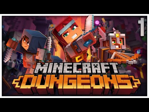 Minecraft Dungeons - #1 - DIABLO COMES TO MINECRAFT! (4-player gameplay)