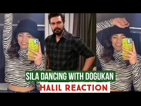 Sila Turkoglu Dancing with Dogukan Gungor! Halil Ibrahim Ceyhan Reaction
