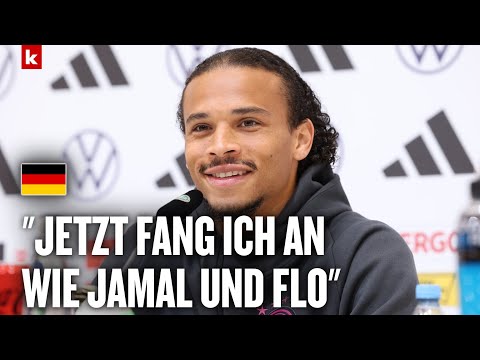 Wie Wirtz und Musiala: Sané vergisst die Frage und sorgt für Lacher | DFB
