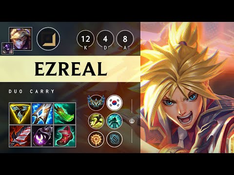 Ezreal ADC vs Tristana - KR Challenger Patch 25.07