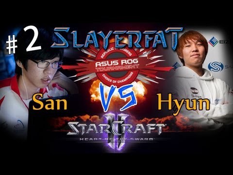 starcraft 2 HOTS ASUS Summer Juego 2 Hyun vs San