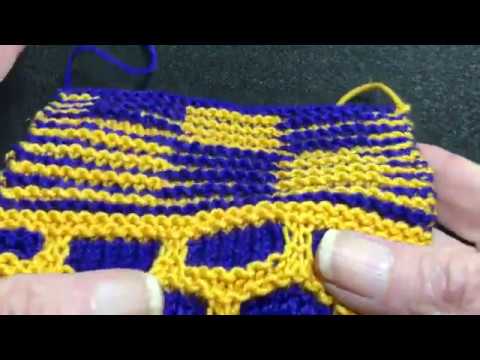 Shadow or Illusion Knitting