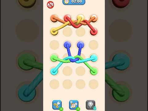 Twisted rope 3D 😱/ rope play/ game play in twisted rope 🥨/ gameplay