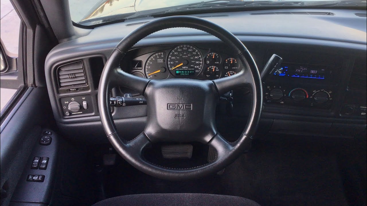 How Reliable is a 2001 GMC Sierra SL 1500 POV Test Drive