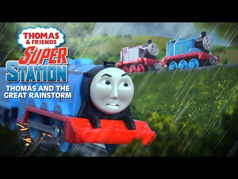 Thomas and the Great Rainstorm: Stormy Weather | Thomas & the Super Station #4 | Thomas & Friends - Kids TV Series, Kingdom Kids Zone - Thomas & Friends