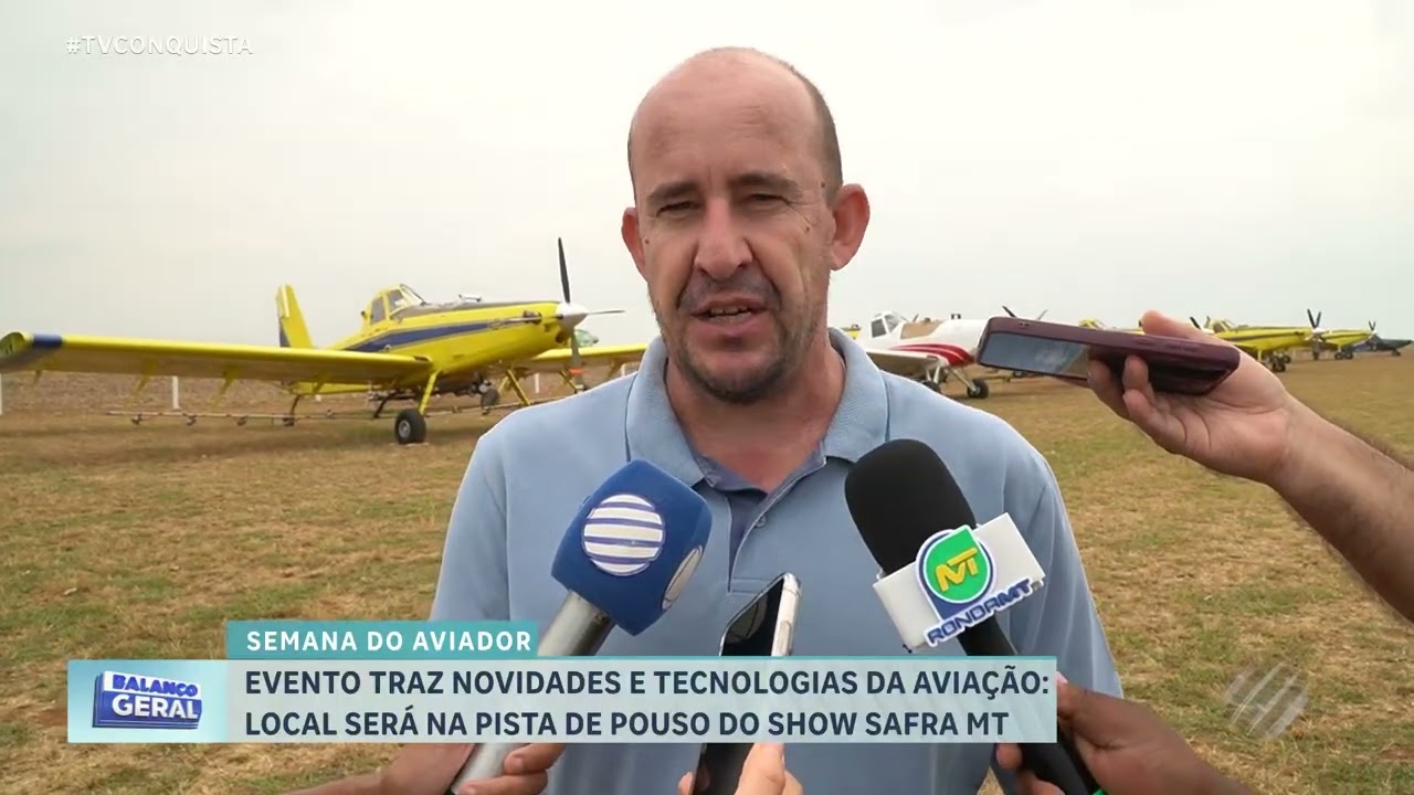 2ª Semana do Aviador em Lucas do Rio Verde: confira a programação dos dias 11 e 12 de setembro