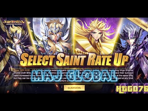 SAINT SEIYA AWAKENING GLOBAL PORTAIL CHEVALIERS RATE UP AU CHOIX , IKKI GC RC , IO SCYLLA RC