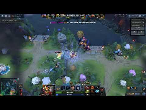 Pangolier RAMPAGE! 1v5  Insane Shield Crash damage reduction !