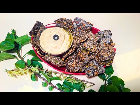 Healthy Seeds Crackers | Protein Packed Seed Crackers | Gluten-Free & Crispy