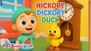 Hickory Dickory Duck | Kids Spaceship | Nursery Rhymes & Poem Song