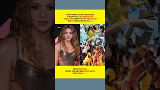BOTH TIMES SHAKIRA RELEASED THE OFFICIAL FIFA WORLD CUP SONG, SPAIN WON THE FIFA WORLD CUP