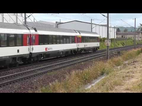 IC Züge der SBB Stuttgart Hbf - Singen - Zürich Hbf