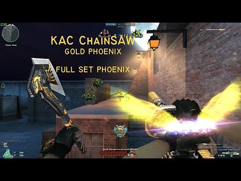 Crossfire West (Đột Kích Bắc Mỹ) 2.0: KAC ChainSAW-Gold Phoenix | Zombie v4
