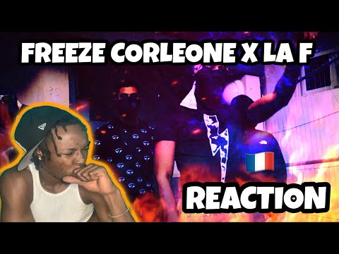 AMERICAN REACTS TO FRENCH DRILL RAP! Freeze corleone - Moncler feat. La F (clip non officiel )