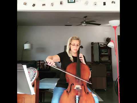 Improve Cello Bowing Technique! Sevcik Op. 3, 40 Variations - Variation 5