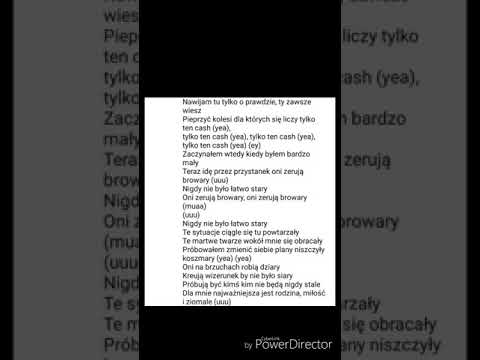 CZUUX - Koszmary (tekst)