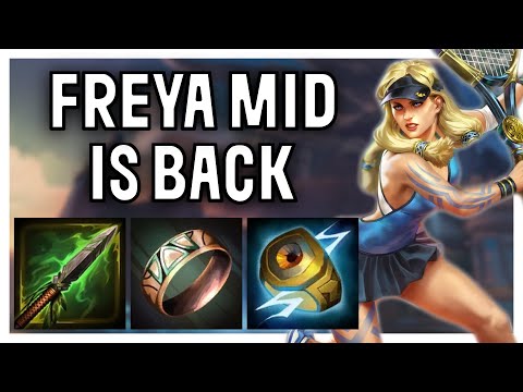 THIS BUILD DOMINATED IN SPL PLAYOFFS - Freya Mid Ranked Conquest