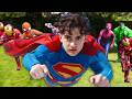 Superman VS Avengers Squid Game