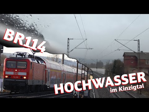 01.02.21 - Führerstandsmitfahrt BR 114 - Bad Soden-Salmünster - Gelnhausen - Frankfurt M