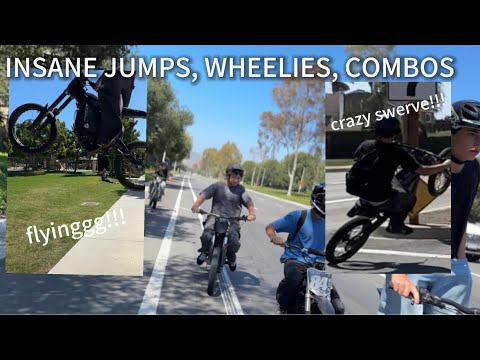 INSANE SURRON JUMPS, WHEELIES, AND COMBOS