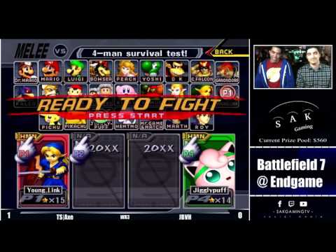 BF7 WR3 - TS|Axe (Young Link/Marth) vs JBVH (Jigglypuff)