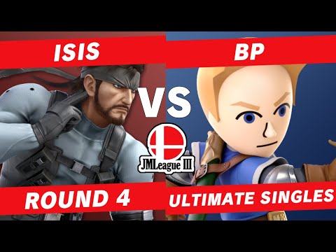 Vices (Snake) vs BP (Pirahna Plant, Pichu, Mii Swordfighter, Hero) - JMLeague3 Round 4