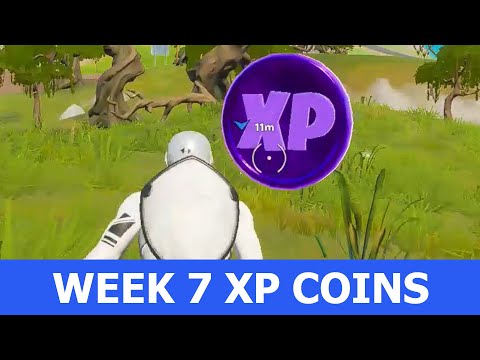 All Week 10 XP Coin Locations (Season 4) - Fortnite Battle Royale