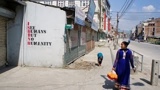 preview picture of video 'Walking in Kathmandu (Nepal)'