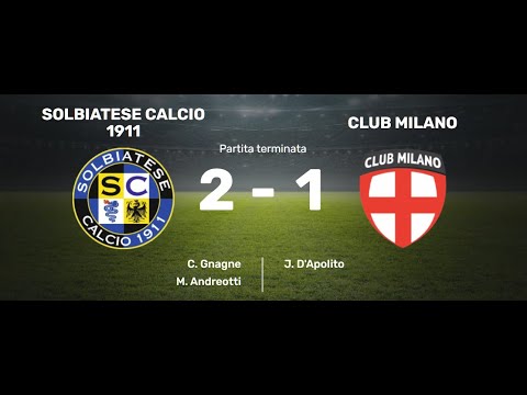 22-10-15 JUNIORES A   SOLBIATESE-CLUB MILANO 2:1