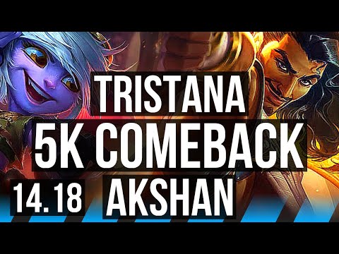 TRISTANA vs AKSHAN (MID) | 5k comeback, 7/3/12 | BR Grandmaster | 14.18