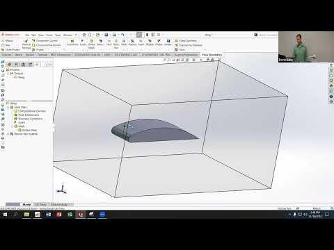 SolidWorks Flow Simulation - External Flow