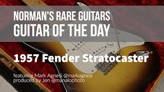 Video thumbnail for 1957 Fender Stratocaster | Guitar of the Day by Normans Rare Guitars