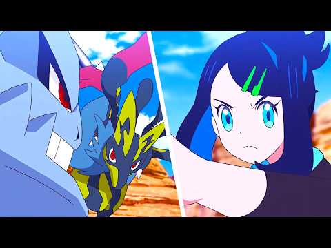 Liko, Roy and Ult vs Steelix - Full Battle | Pokémon AMV