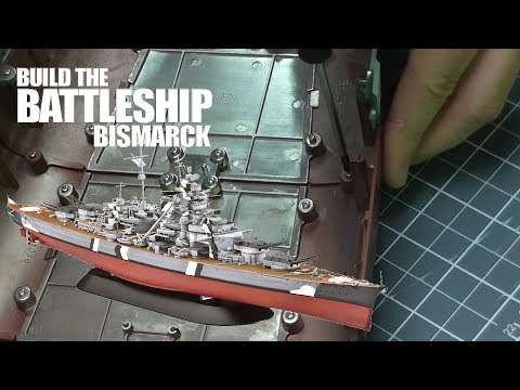 Bau des Schlachtschiffs Bismarck - Teil 49 - Ein weiteres Rumpfstück