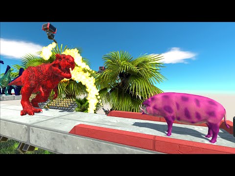 Trap Spike on both sides - Animal Revolt Battle Simulator