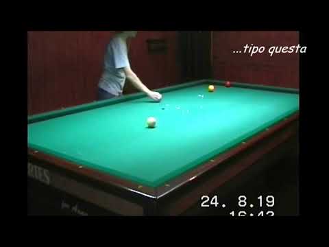 Biliardo Stecca - Il Traversino diretto -per principianti-