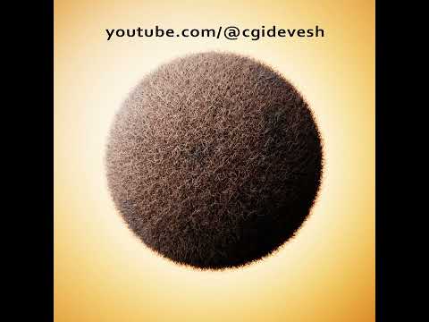 Fur texture #shorts #blender #blender3d #b3d #3dmodeling #youtubeshorts #procedural
