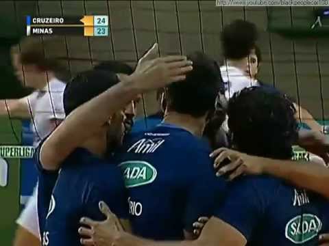 Superliga Masculina de Volei 2012/2013 - Sada Cruzeiro 3 x 2 Vivo Minas