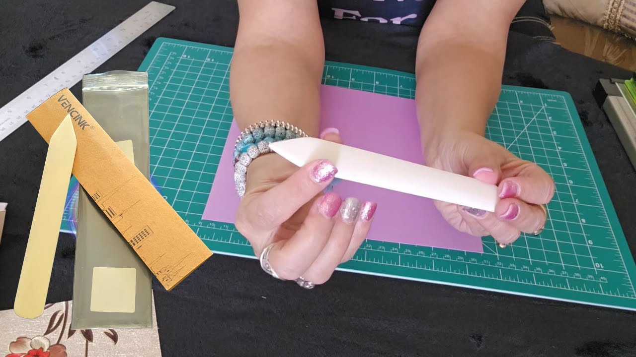 Crafting Made Easy with the VENCINK Bone Folder Tool