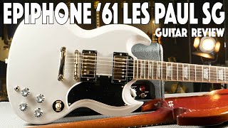 Video thumbnail for Epiphone 1961 Les Paul SG Standard - Inspired by Gibson Custom - Guitar Review by The Guitaristas