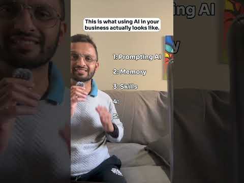 Getting AI to actually work in your business is f****** frustrating... #Shorts