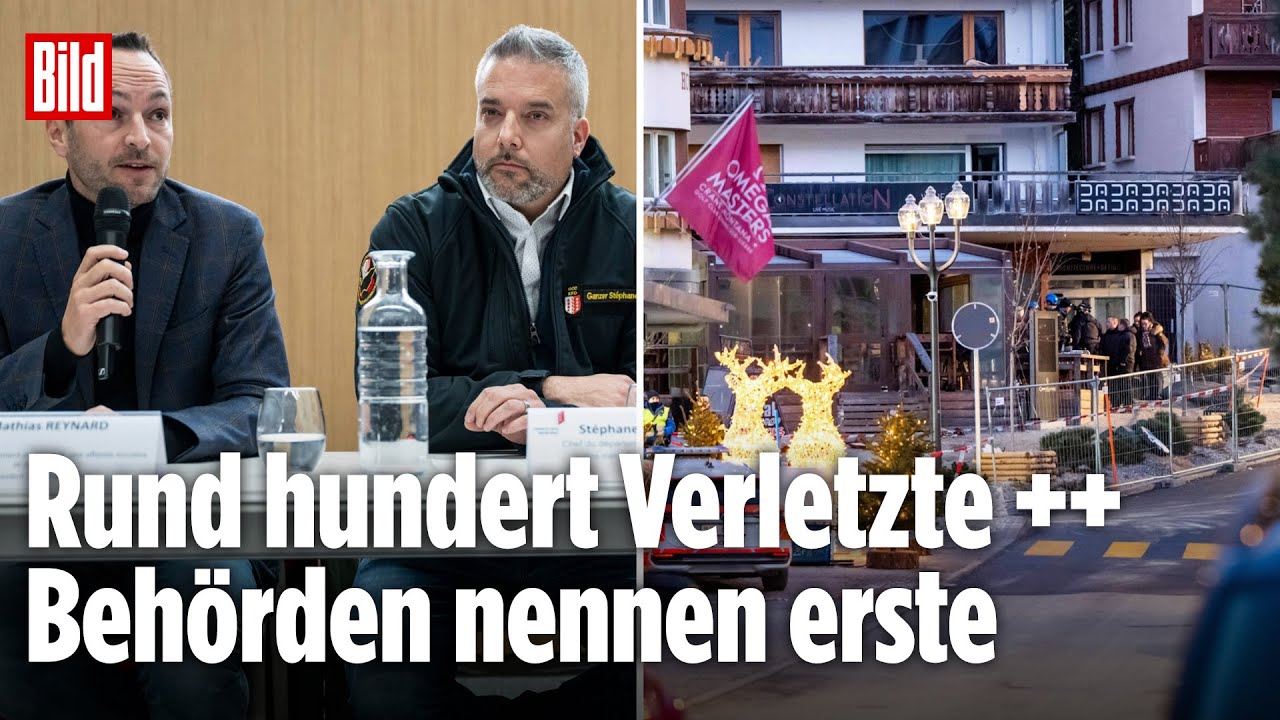 FEUER-KATASTROPHE IN DER SCHWEIZ: „Müssen von Dutzenden Toten ausgehen“ – erste Details zum Unglück