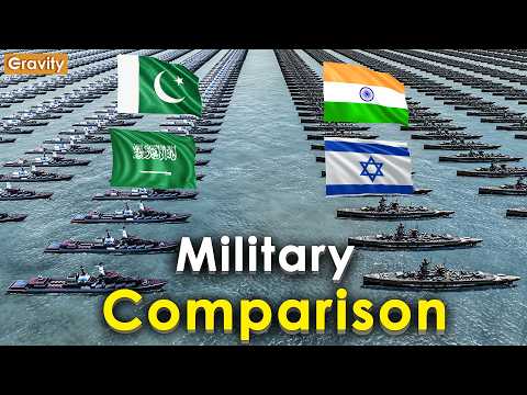 Pakistan & Saudi Arabia vs India & Israel | Military Power
