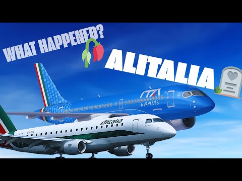 The history of Alitalia