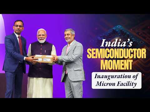 PM Modi inaugurates Micron Semiconductor Technology India Pvt Ltd’s facility in Gujarat