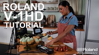 Video thumbnail for Roland V-1HD Video Switcher Tutorial by Roland Professional A/V Support Channel