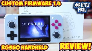 The Retro Game 350 With Custom Firmware Emulation Handheld Review! RG350