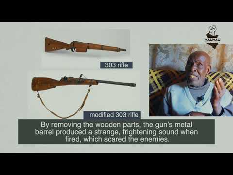 THE MAU MAU SPY WHO FLED FROM MURANG'A TO NAROK ON FOOT  ONLY TO BE ARRESTED  - SAMUEL KIBE MANYARA