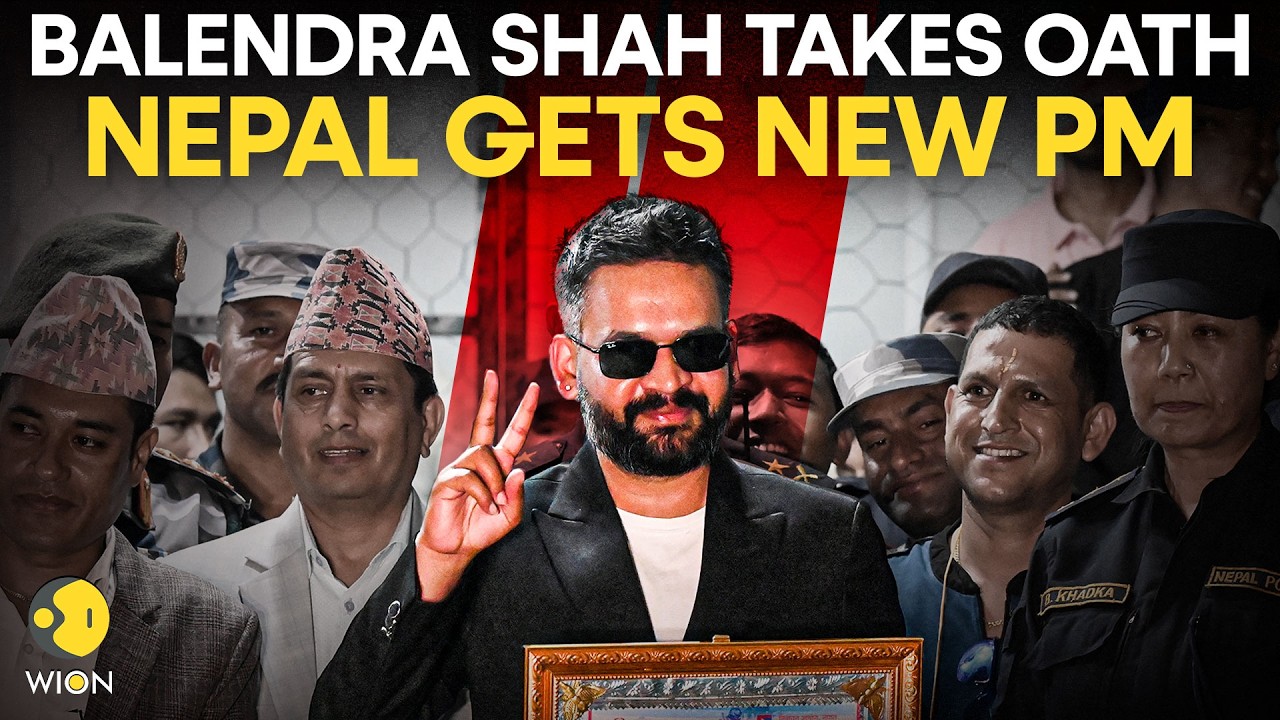 LIVE: Rapper-Turned Politician Balendra Shah Sworn In As Nepal Prime Minister | WION